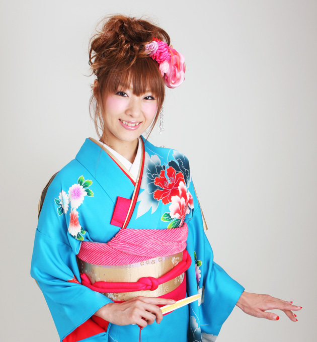 引き振袖レンタル コバルトブルー 色振袖 黒引き振袖 NT-76 花嫁 送料