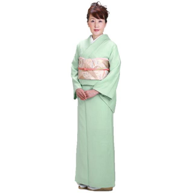 色無地 レンタル 袷〔10月〜5月向き〕若草色 お宮参り 送料無料 NT-71 色無地 レンタル 袷〔10月〜5月向き〕若草色 お宮参り 送料無料 NT-71
