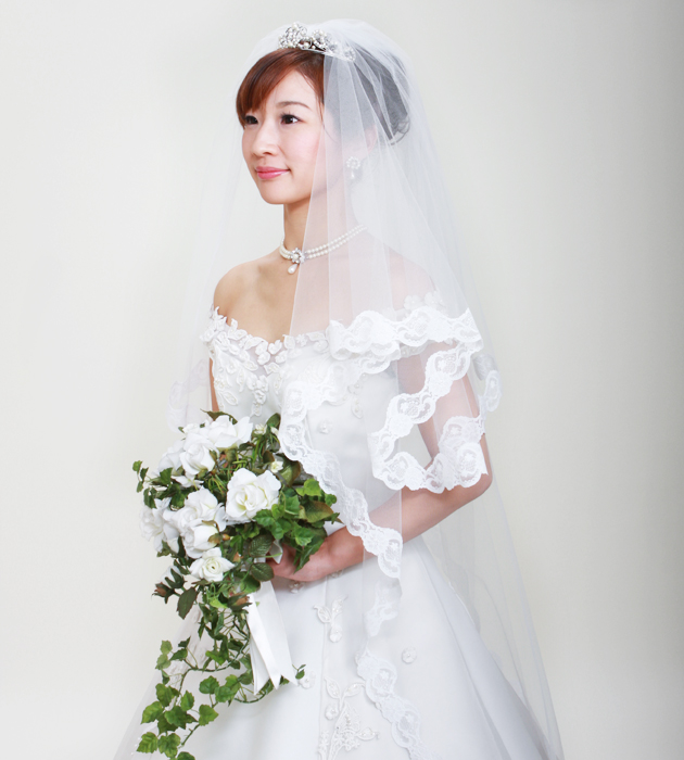 ウェディングベールレンタル