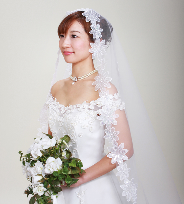 ウェディングベールレンタル