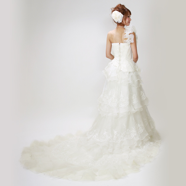 ウェディングドレス レンタル 5号-11号 ソフトスレンダー