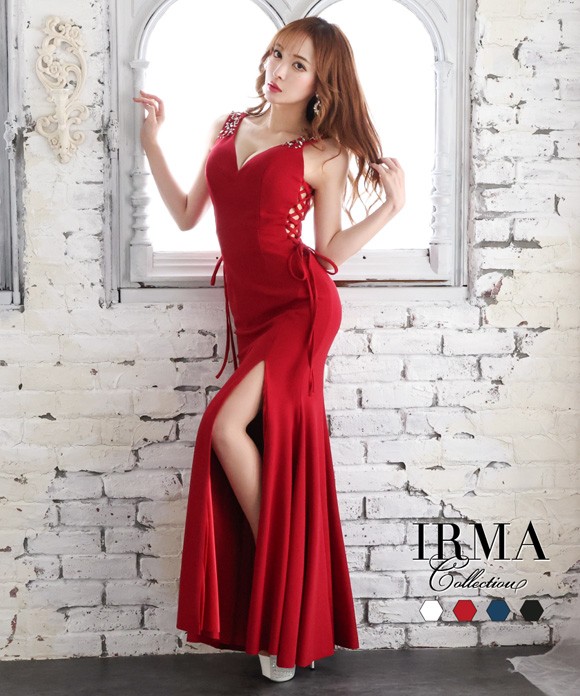 IRMA ドレス イルマ キャバドレス ナイトドレス ロングドレス 全４色 7