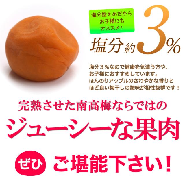 アップル梅 梅干し 紀州南高梅