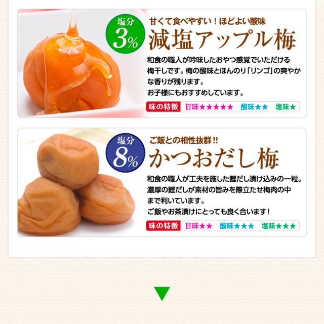 お試しセット 梅干し 紀州南高梅