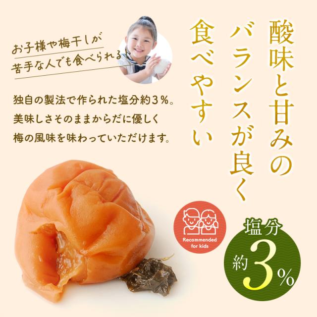 つぶれ梅 減塩しそ 訳あり 紀州南高梅