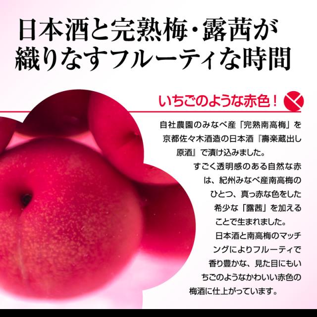 梅酒,お酒,緑,露茜,うめよし