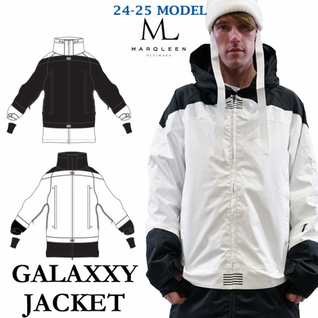 24-25 MARQLEEN GALAXXY JACKET MQ05000 マークリーン スノーボードウェア ギャラクシー ジャケット ユニセックス  [000／990]の通販はau PAY マーケット - フォローズsurf&snow | au PAY マーケット－通販サイト