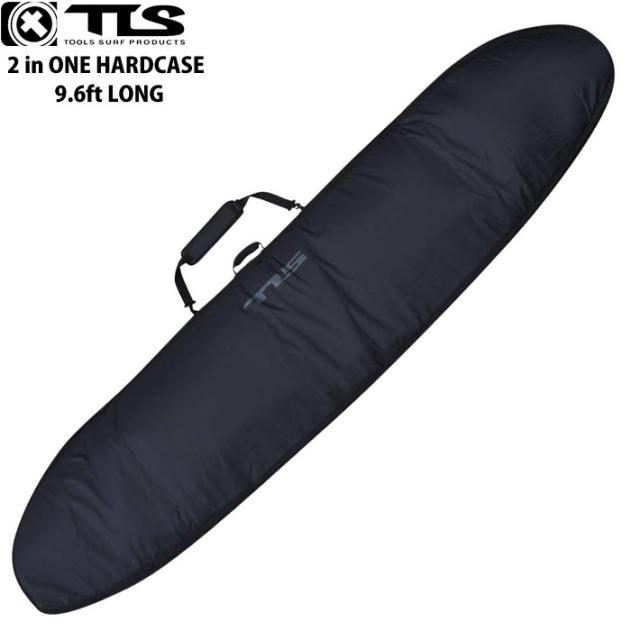 TOOLS サーフボード ハードケース トラベル 9.6ft LOG 2in1 ツールス フルオープンジッパー 1〜2本収納 ロングボード トラベルケース サーフィン