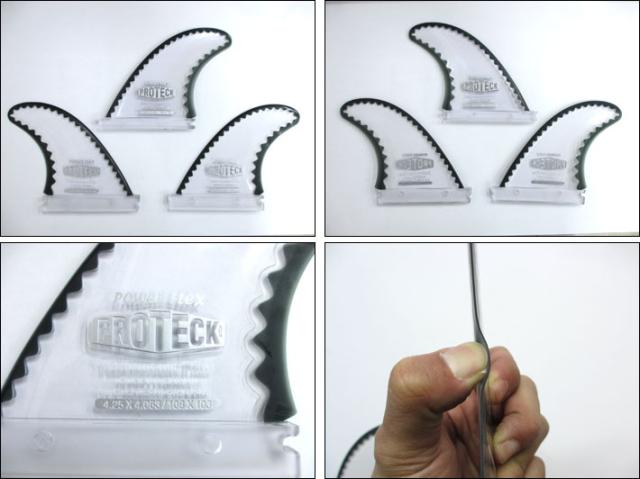 PROTECK FIN　POWERFLEX　サーフボードフィン　ソフトフィン　9 PROTECK FIN POWERFLEX サーフボードフィン ソフトフィン 9