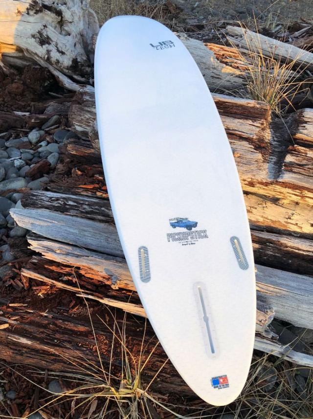 LIB TECH PICKUPSTICK サーフボード 7.0' +フィンセット