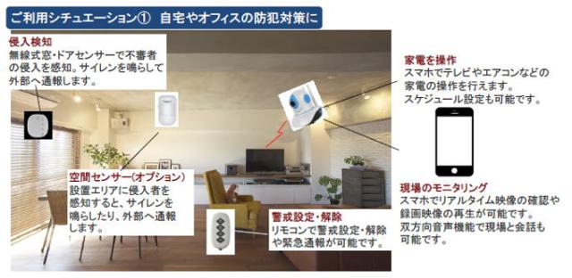 ホームセキュリティカメラ