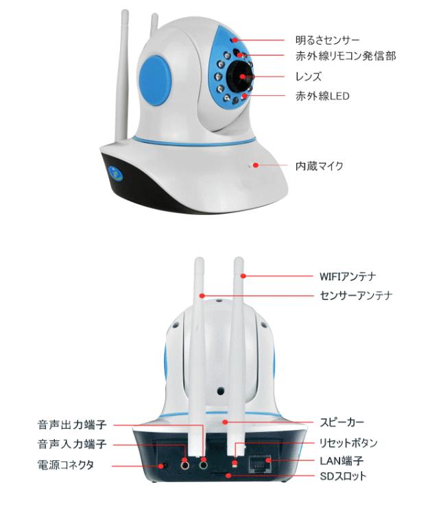 ホームセキュリティカメラ