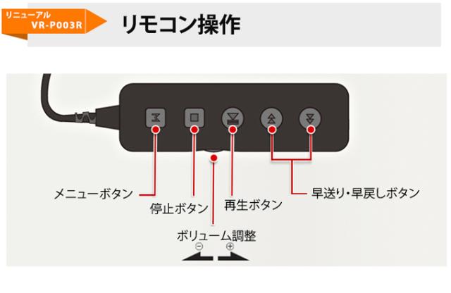 ペン型ボイスレコーダーVR-P003R