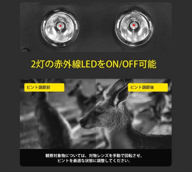 ハンドヘルド暗視モニター
