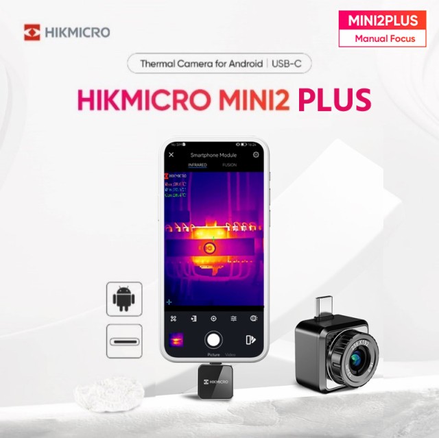 HIKMICRO Mini2 Plus サーモグラフィー スマートフォン用 スマホ用