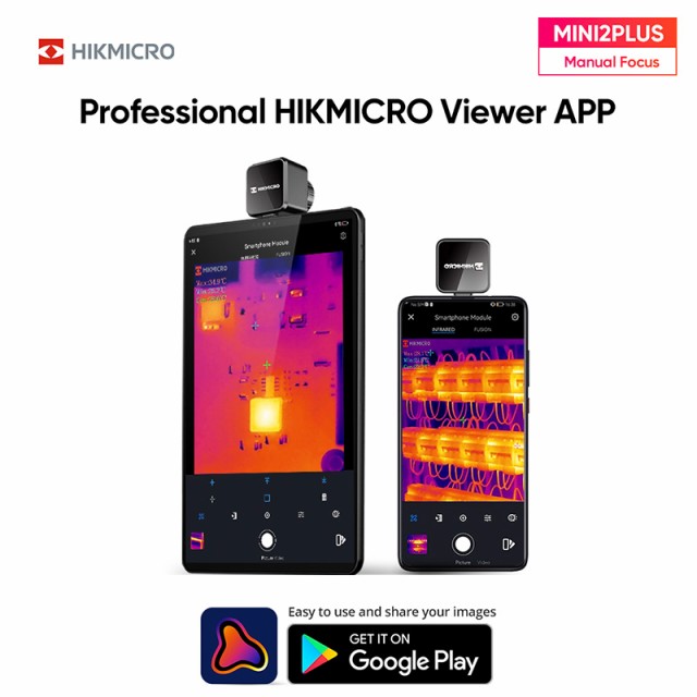 HIKMICRO Mini2 Plus サーモグラフィー スマートフォン用 スマホ用