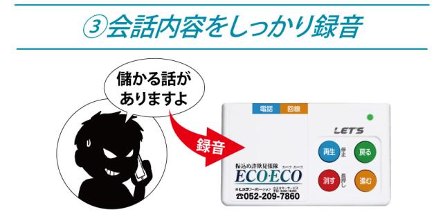 振込詐欺エーコエーコ