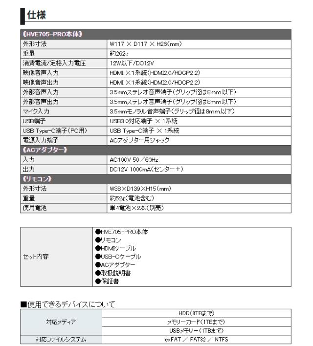 HVE705PRO