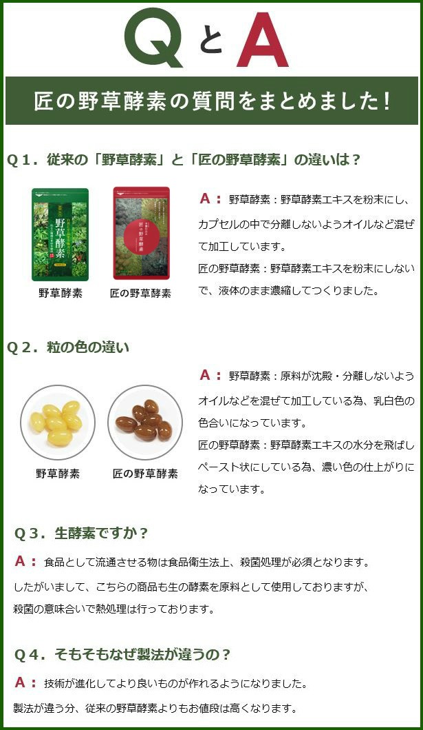 匠の野草酵素 約3ヵ月分 酵素 練酵素 ビタミン 乳酸菌 やさい酵素 サプリ 健康食品 ダイエットサプリの通販はau PAY マーケット - サプリ専門店シードコムスau  PAY マーケット店