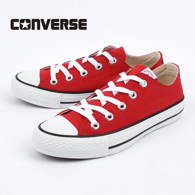 CONVERSE 赤と黒 チェック スニーカー 17cm CONVERSE 赤と黒 チェック スニーカー 17cm キッズシューズ