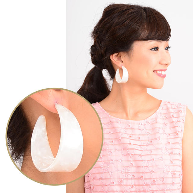 ピアス べっ甲 ピアスべっ甲 べっ甲ピアス べっ甲 べっこう シンプル