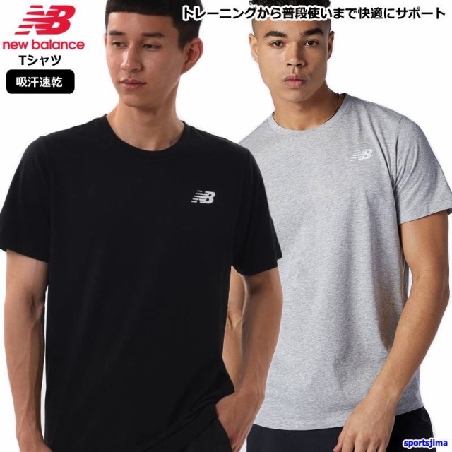 ニューバランス メンズ シャツ 半袖 ランニング Tシャツ トレーニング