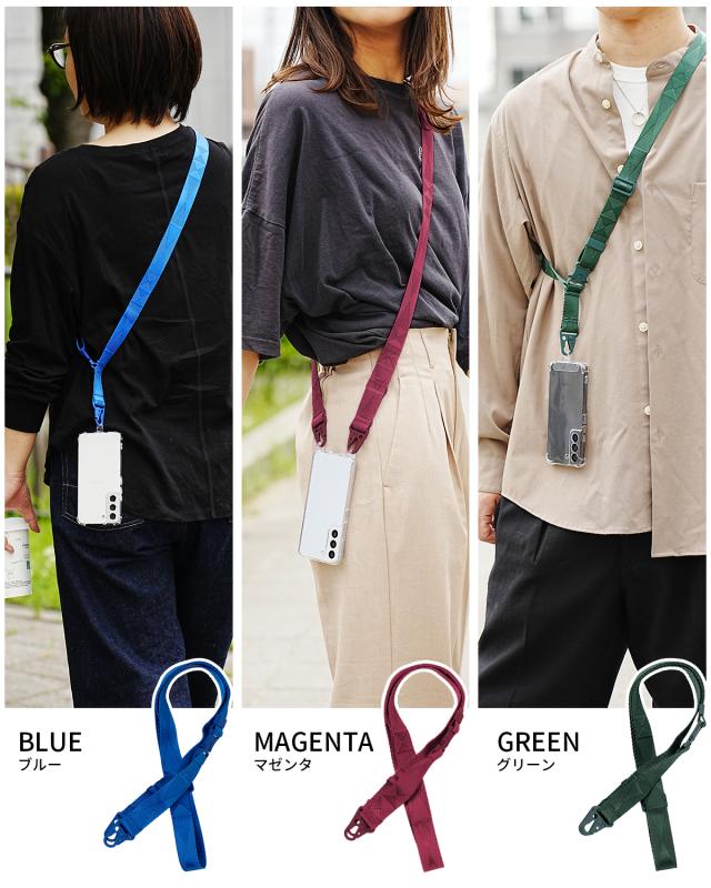 スマホショルダー バックル付き 2way