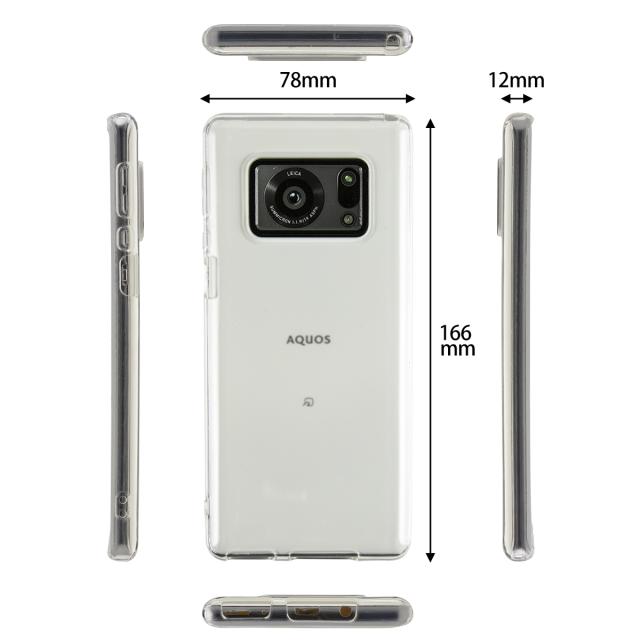 AQUOS R6 SH-51B TPU クリアケース