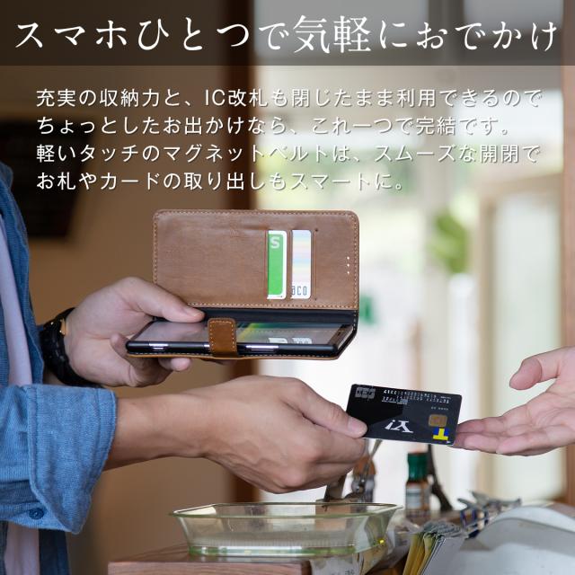 AQUOS sense6 SH-54B SHG05 アンティークレザー手帳型ケース