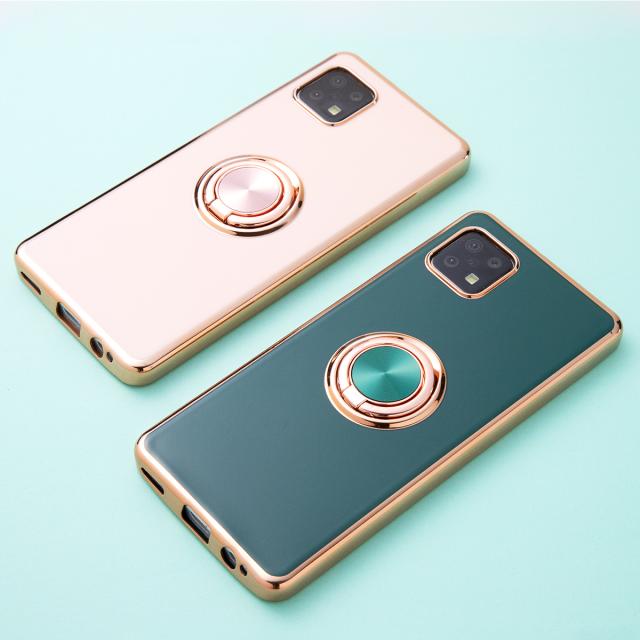 AQUOS sense6 SH-54B SHG05 耐衝撃 メタルリングケース