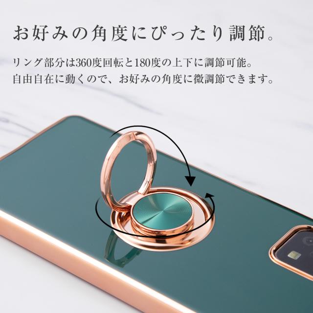 AQUOS sense6 SH-54B SHG05 耐衝撃 メタルリングケース