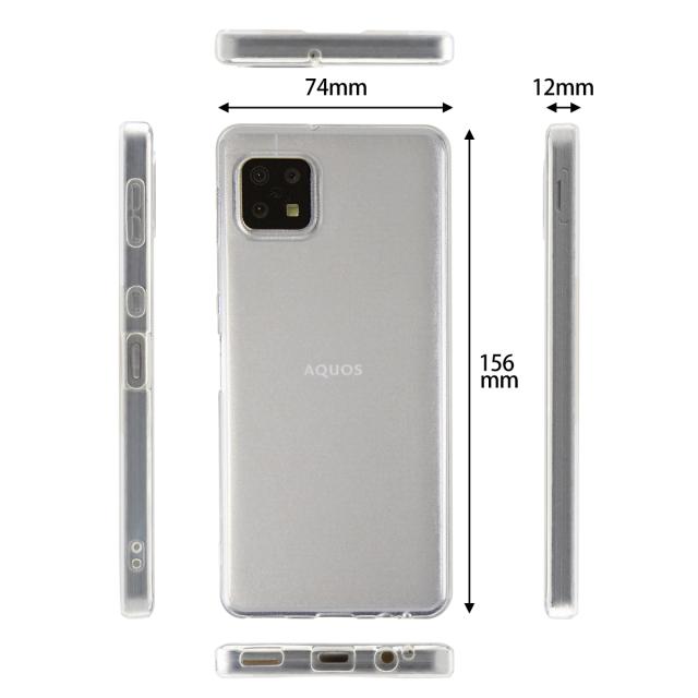 AQUOS sense6 SH-54B SHG05 TPU クリアケース