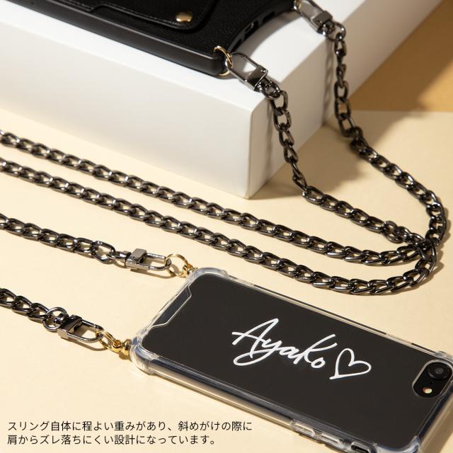 【iDEAL OF SWEDEN】スマホ用 チェーンストラップ クロスボディ iDEAL OF SWEDEN】スマホ用 チェーン クロスボディ ストラップ
