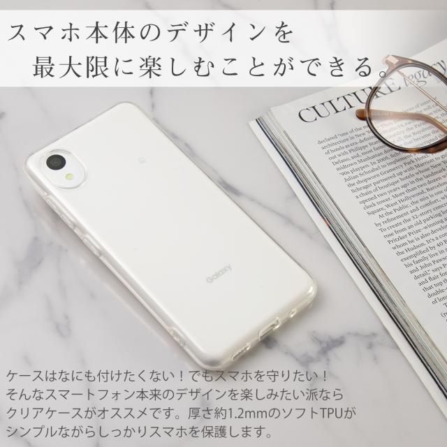 Galaxy A22 5G SC-56B TPU クリアケース