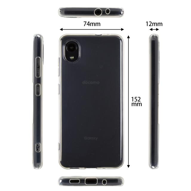 Galaxy A22 5G SC-56B TPU クリアケース