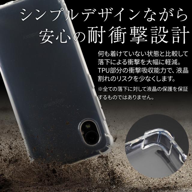 Galaxy A22 5G SC-56B 耐衝撃TPUクリアケース