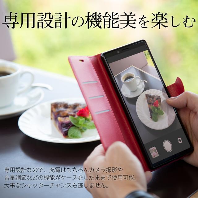 Galaxy A30 SCV43 レザー手帳型ケース