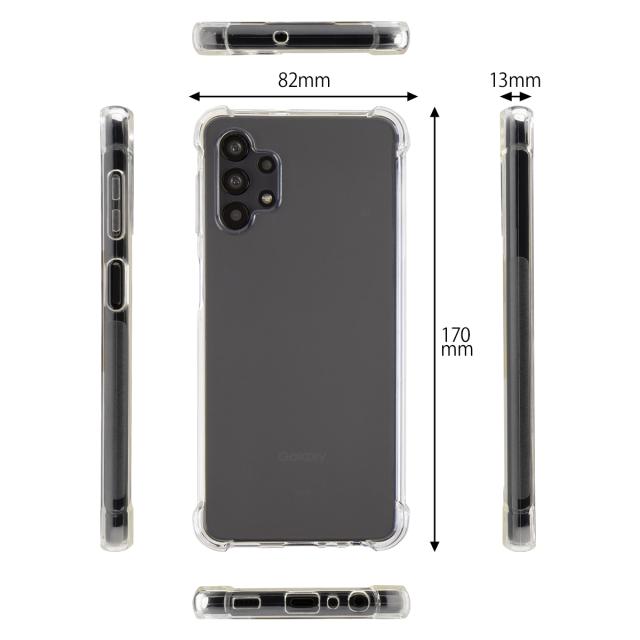 Galaxy A32 SCG08 耐衝撃TPUクリアケース