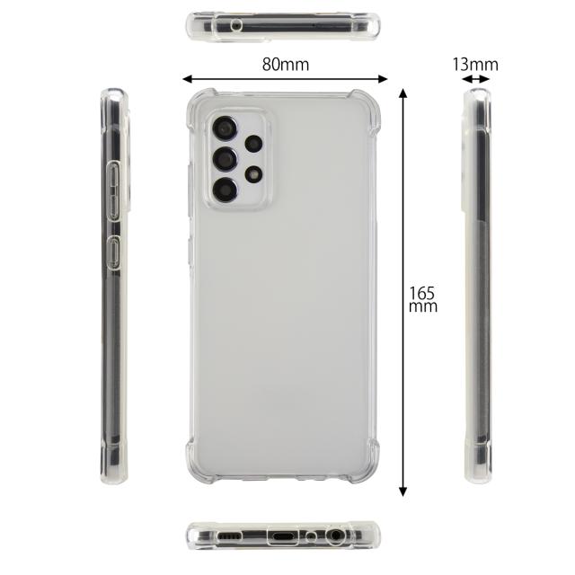 Galaxy A52 SC-53B 耐衝撃TPUクリアケース