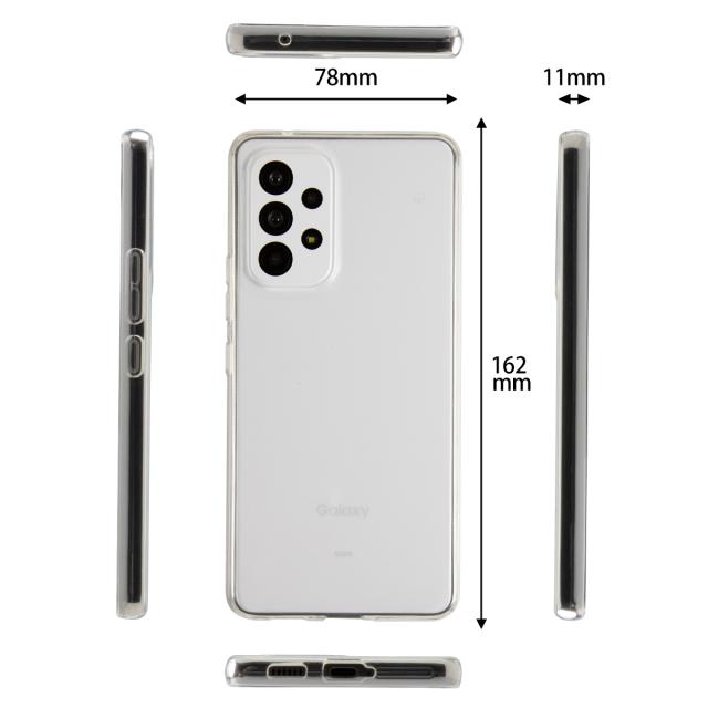 Galaxy A53 5G SC-53C SCG15 TPU クリアケース