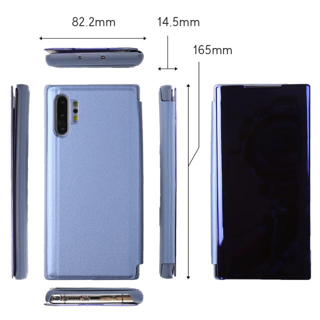 Galaxy Note10+ SC-01M SCV45 半透明手帳型ケース