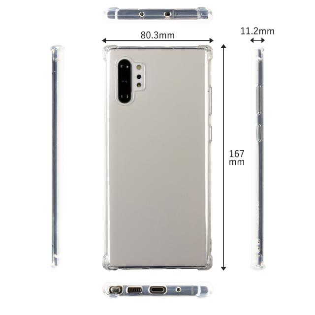 Galaxy Note10+ SC-01M SCV45 耐衝撃TPUクリアケース