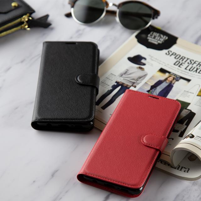 Galaxy S10 レザー手帳型ケース