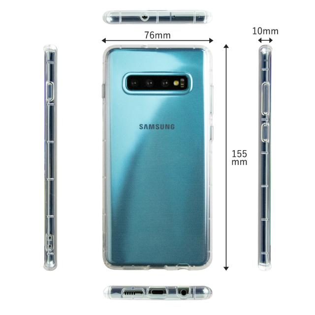 Galaxy S10 耐衝撃TPUクリアケース