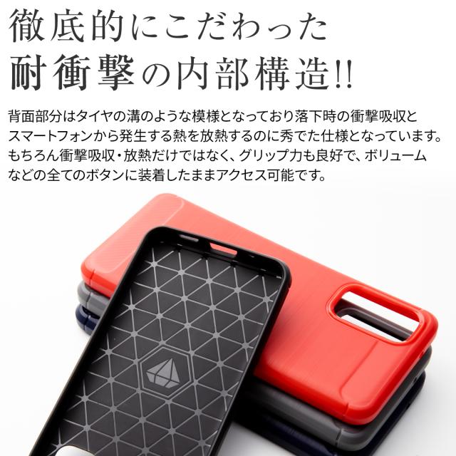 Galaxy S20 5G SC-51A SCG01 カーボン調TPUケース