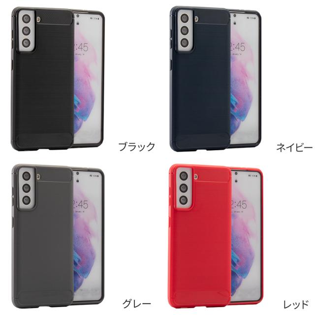 Galaxy S22 Galaxy S22+ Galaxy S22 Ultra カーボン調TPUケース
