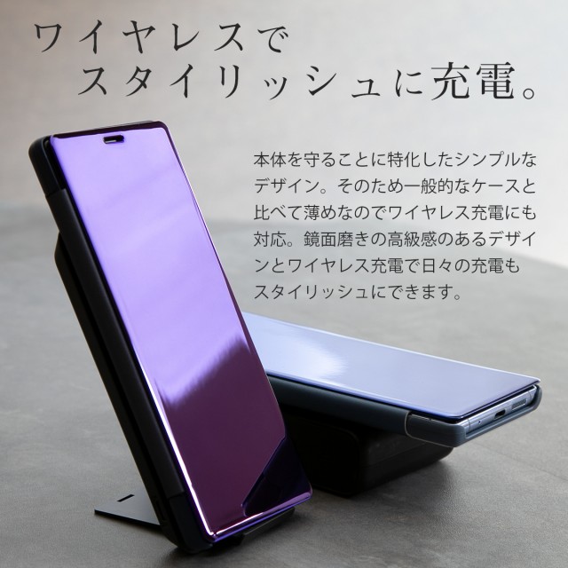 Galaxy S8 SC-02J Orchid grayとview cover