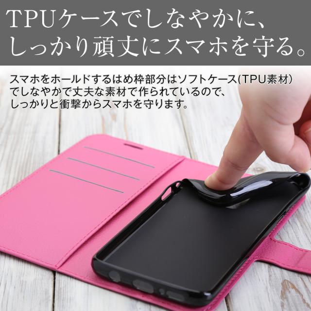 Galaxy S9 レザー手帳型ケース