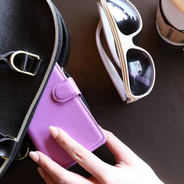 Galaxy S9+ レザー手帳型ケース