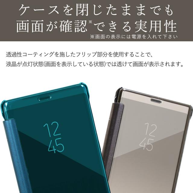 Galaxy S9+ 半透明手帳型ケース